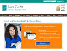 Tablet Screenshot of lisatener.com